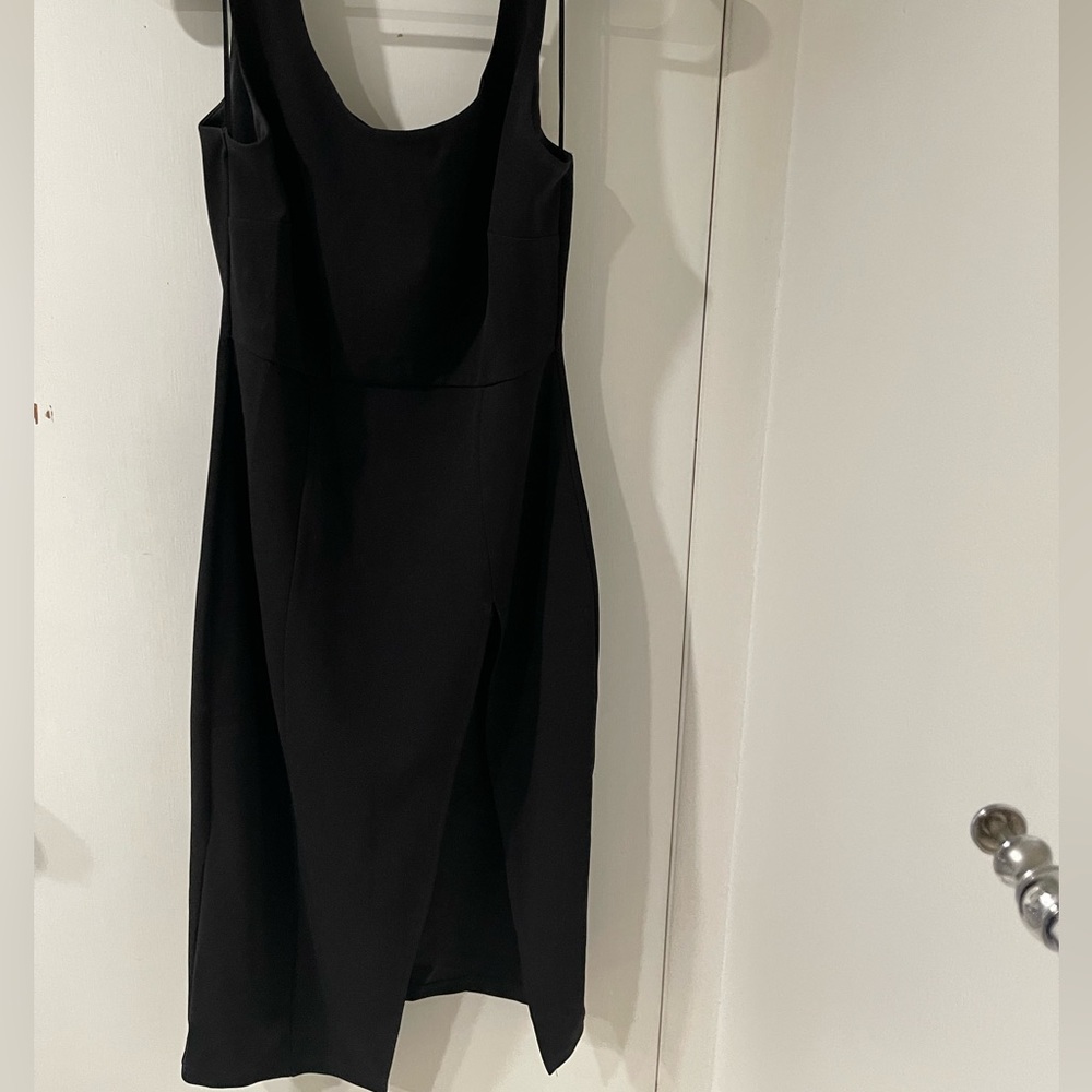 Black cocktail dress